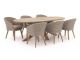 Intenso Tropea/ROUGH-Y Ellips 240cm dining tuinset 7-delig