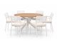 Bellagio Rumo/Fidenza ø149cm dining tuinset 7-delig stapelbaar