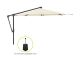 Glatz Sunwing Casa zweefparasol ø 330cm - Ecru (150) (incl. Terra Easyfoot) (incl.hoes)
