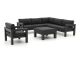Bellagio Campazzo hoek loungeset 5-delig