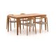 Bellagio Berbaro/Bruca 170cm dining tuinset 5-delig stapelbaar