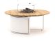 Cosiloft lounge vuurtafel ø120cm (h: 50cm)