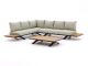 SUNS Stockholm hoek loungeset 3-delig links