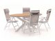 Bellagio Avenza/Fidenza ovaal 180cm dining tuinset 5-delig verstelbaar