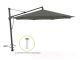 Glatz Sombrano S+ Easy zweefparasol ø 400cm