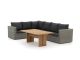 Intenso Carpino/ROUGH-L dining loungeset 3-delig links