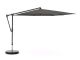 Glatz Sunwing Casa zweefparasol 270x270cm - Antraciet (155) (incl. Shadowline voet 90 kg) (incl.hoes)