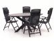 Forza Capri/Fidenza ovaal 180cm dining tuinset 5-delig verstelbaar