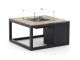 Cosiraw lounge vuurtafel 100x100x55cm