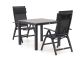 Bellagio Avenza/Fidenza 90cm dining tuinset 3-delig verstelbaar