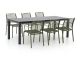 Apple Bee Hawaii/Menzano 220cm dining tuinset 7-delig stapelbaar
