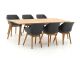 Hartman Sophie Studio 240cm dining tuinset 7-delig