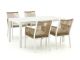 Manifesto Rivola/Menzano 160cm dining tuinset 5-delig