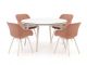 Hartman Le Soleil Element/Sophie Studio ø128cm dining tuinset 5-delig