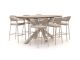 Bellagio Nova Siri/ROUGH-Y Ellips 240cm barset 7-delig