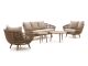 Intenso Stila/ROUGH-K stoel-bank Loungeset 5-delig