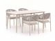 Bellagio Panaro/Sora 160cm dining tuinset 5-delig stapelbaar