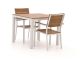 Bellagio Fidenza 90cm dining tuinset 3-delig stapelbaar