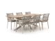 Bellagio Marudo/Furato 220cm dining tuinset 7-delig stapelbaar