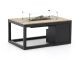 Cosiraw lounge vuurtafel 120x80x55cm