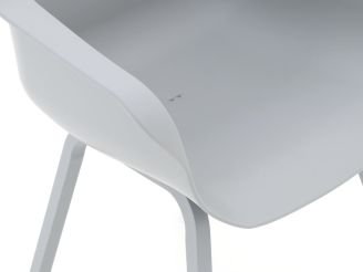 Hartman Sophie Element dining tuinstoel - Grijs - Antraciet - Kunststof