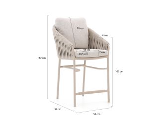 SUNS Nappa/Nova ø130cm low barset 6-delig