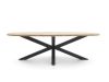 Bellagio Panaro/ROUGH-Y Ellips 240cm dining tuinset 7-delig stapelbaar