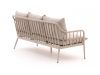 Manifesto Celante/ROUGH-K stoel-bank loungeset 4-delig 5-zits - Camel Sand (incl. kussens) (Blad = Old Teak Greywash)