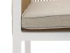 Manifesto Rivola dining tuinstoel - Wit - Ecru - Rope (touw)