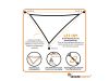Shadow Comfort schaduwdoek driehoek 90° 300x400x500cm - Arctic White