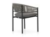 Bellagio Panaro/ROUGH-Y Ellips 240cm dining tuinset 7-delig stapelbaar