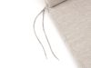 Fiber tuinkussen laag 92x46cm - Sand Melange