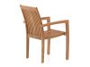 Sunyard Jakarta/Linosa 240x160cm dining tuinset 11-delig stapelbaar