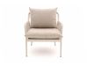 Manifesto Celante/ROUGH-K stoel-bank loungeset 4-delig 5-zits - Camel Sand (incl. kussens) (Blad = Old Teak Greywash)