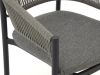 Bellagio Panaro/ROUGH-Y Ellips 240cm dining tuinset 7-delig stapelbaar