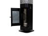 Monti HeatLine Blaze pellet terrasverwarmer 26x26x95cm - Black