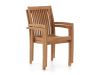 Sunyard Jakarta/Linosa 240x160cm dining tuinset 11-delig stapelbaar