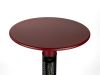 Monti HeatLine Pulse tafel met terrasverwarmer 1500W ø60cm (h: 75cm) - Red