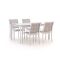 Bellagio Anzio/Veneto 160cm dining tuinset 5-delig stapelbaar