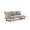 SUNS Nardo lounge tuinbank 3-zits links/rechts 264cm incl. hoekelement