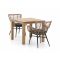 Intenso Asti/ROUGH-S 90cm dining tuinset 3-delig
