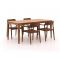 Bellagio Balba/Bruca 170cm dining tuinset 5-delig stapelbaar