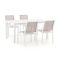 Bellagio Anzio/Menzano 160cm dining tuinset 5-delig stapelbaar