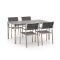 Bernstein Freiburg 160cm dining tuinset 5-delig stapelbaar