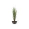 Designplants/Luca Lifestyle Rietgras kunstplant (h:165cm) met Terreno Bowl bloempot - Groen (UV Bestendig) (bloempot = Ash Brown)