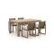 Apple Bee Antigua/Del Mar 170cm dining tuinset 5-delig