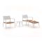 Bellagio Induno Ellips dining tuintafel 240x120cm