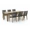 Intenso Montale/ROUGH-S 220cm dining tuinset 7-delig stapelbaar