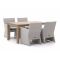 Intenso Bosetti/ROUGH-S 160cm dining tuinset 5-delig