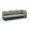 Bellagio Cadora lounge tuinbank 3-zits linkerarm 246cm